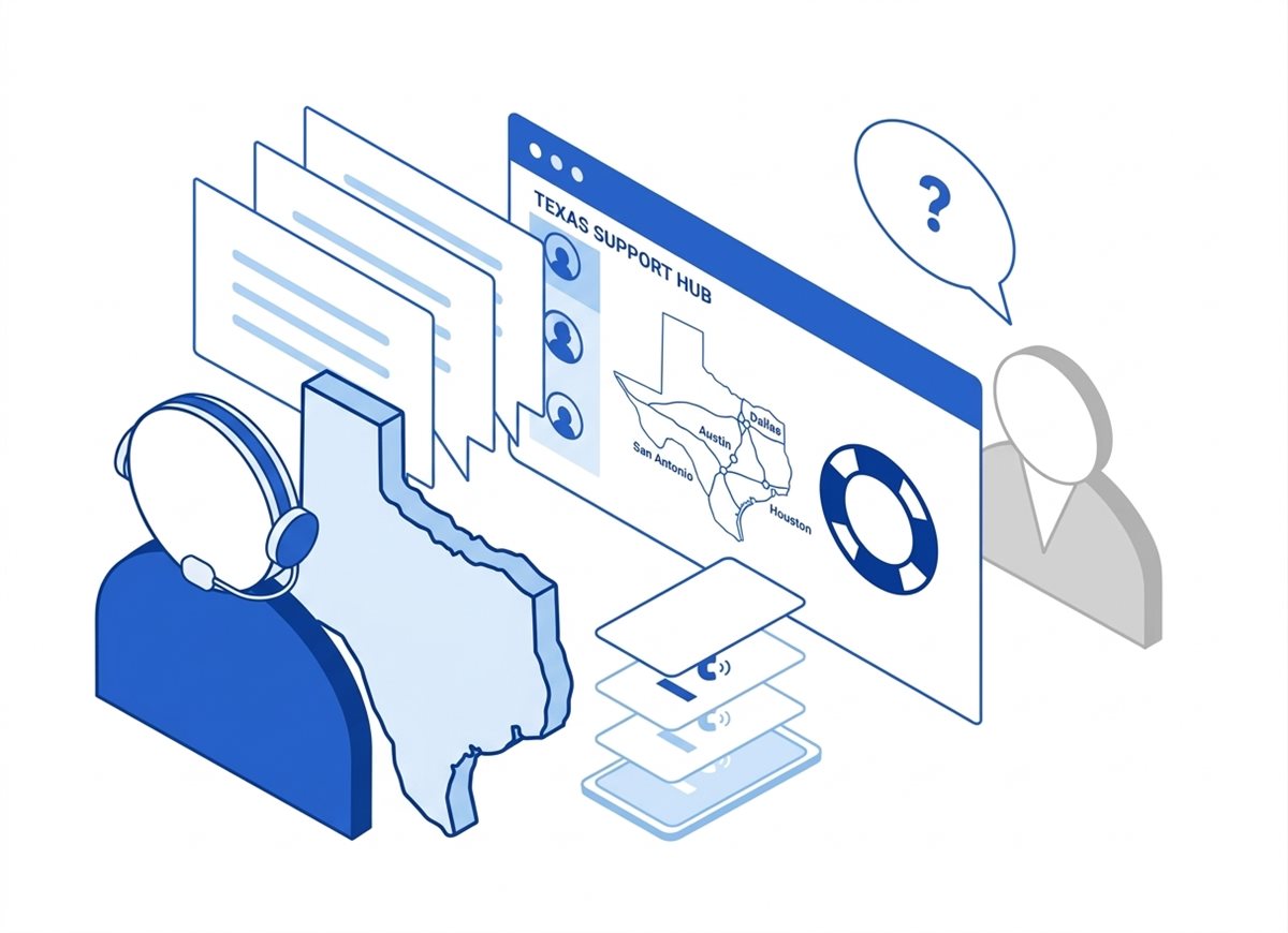 Texas support always online